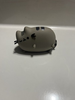 Pusheen Cat Winking Laying On Side - Vinyl Figurine - Very Good Condition