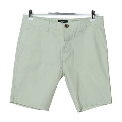 Threadbare, Shorts, Größe: 48, Beige, Baumwolle/Elasthan, Einfarbig, Herren #USW