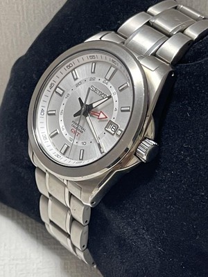 SEIKO Perpetual Calendar GMT Model Wristwatch Quartz Men's