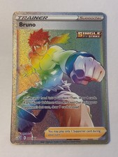 Bruno 172/163 Rainbow Rare Battle Styles Pokemon Holo Near Mint on eBay