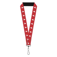 Buckle-Down CBS Studios Inc. Lanyard, Star Trek Starfleet Insignia Red White, El