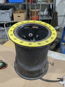 MRT Sprint Car Dirt Track 15" x 17" Wide Beadlock Wheel 4.5 Offset Carbon Fiber