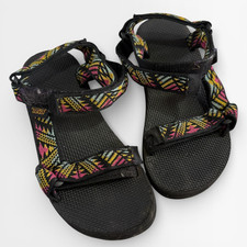 Teva Hurricane Kids Unisex Original Universal Outdoor Sandal Rainbow Size K1