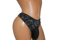 Victoria's Print Thong SISSY POUCH PANTIES Crossdress for Men Sz 28-46 L