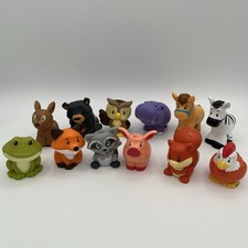Fisher Price Little People Animal Lot Of 12 Forest Farm Zoo