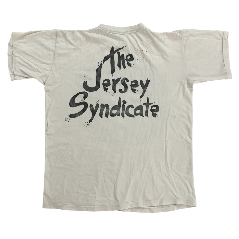 LOTE 2 camisetas de colección de los 80 Bon Jovi Squadron 5 años The Jersey Syndicate puntada única Foto 3 de 4