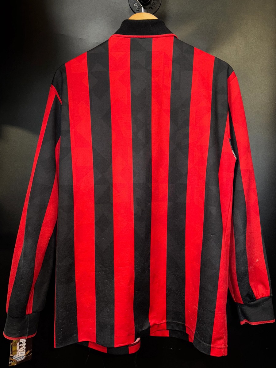 AC MILAN 1994-1995 ORIGINAL JERSEY Size L | eBay