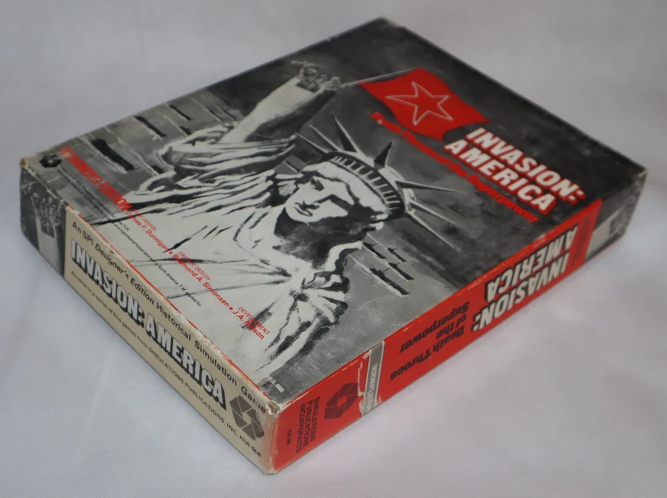 INVASION: AMERICA **DESIGNER'S EDITION** DEATH SUPERPOWER 1976 COMPLETE VTG GAME - Image 4 of 4