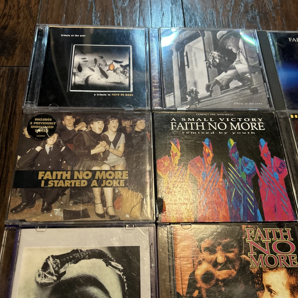 Faith No More Cd Lot Singles, Full Cd Promos 23 Items Live Album More Foto 2 de 4