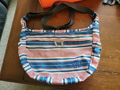 Maitre Caoutchoutier Aigle Depuis 1859 Striped Crossbody Handbag
