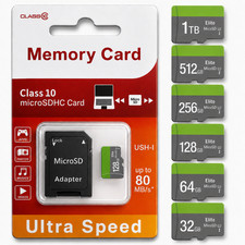 Micro SD Speicherkarte 32GB 64GB 128GB 256GB ...