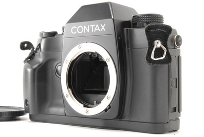 All Works! [ MINT ] Contax RX SLR 35mm Film Camera Black Body from JAPAN #221