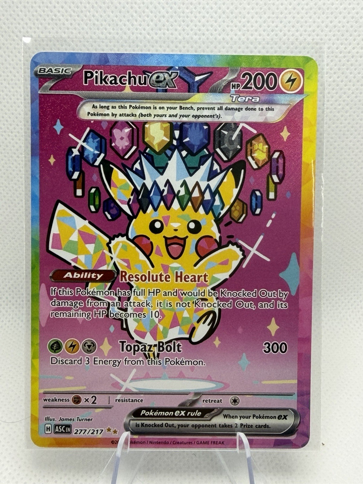 Pikachu ex 2026 Mega Evolution: Ascended Heroes #277/217 Special