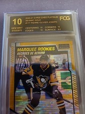 2020-21 OPC Platinum Rookies Seismic Gold /50 - PIERRE-OLIVIER JOSEPH #177 10