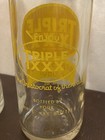 2 Rare Antique Triple XXX Empty 10 Fl Oz Bottles FANTASTIC CONDITION Embossed — photo 8