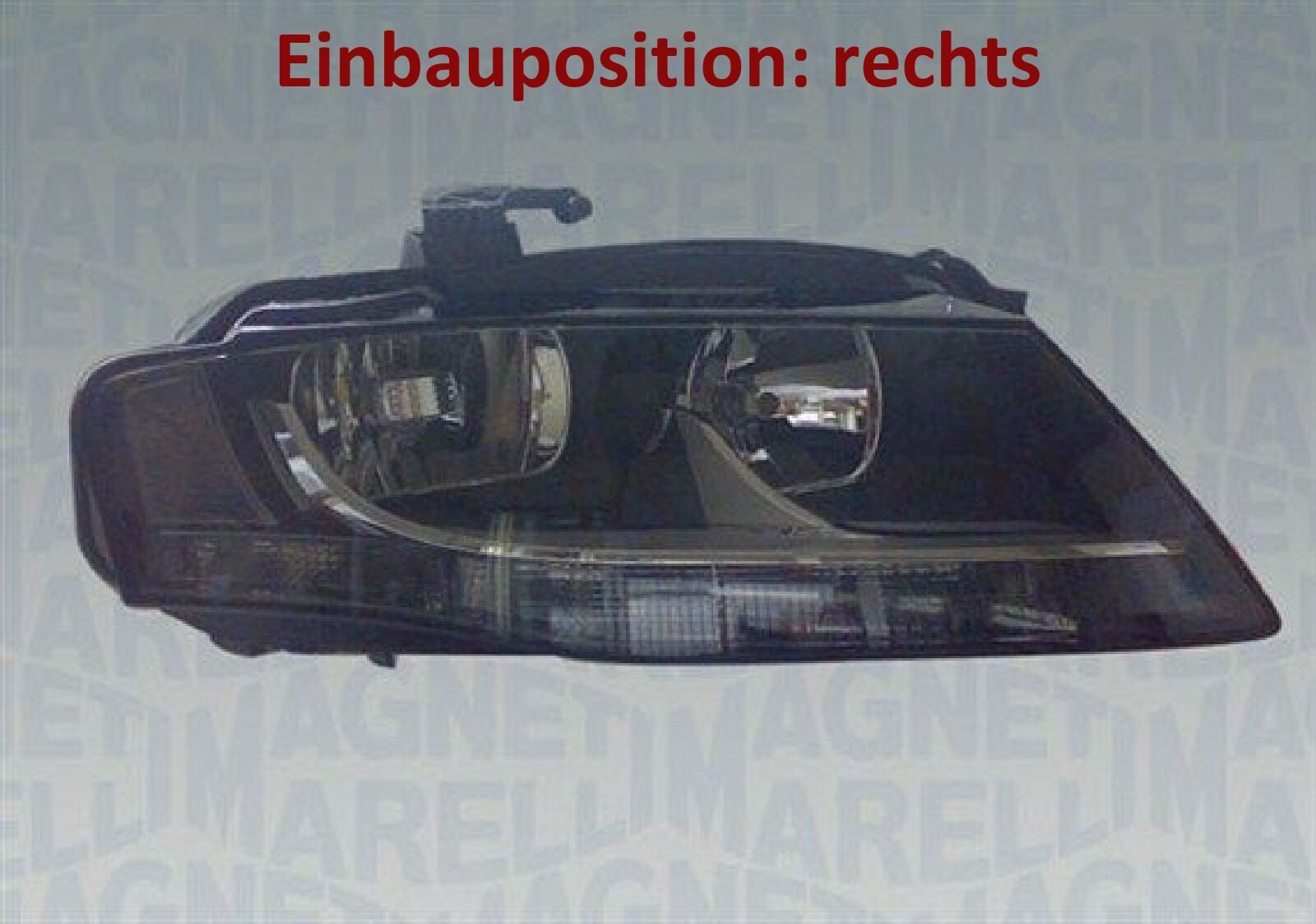 MAGNETI MARELLI 711307022853 Hauptscheinwerfer rechts Scheinwerfer für Audi