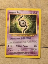 Unown [S] 87/105 Neo Destiny Regular on eBay