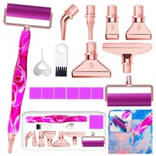 Diamond Painting Pens,Diamond Art Pen Tools Accessories Kit Medium, Rose Gold