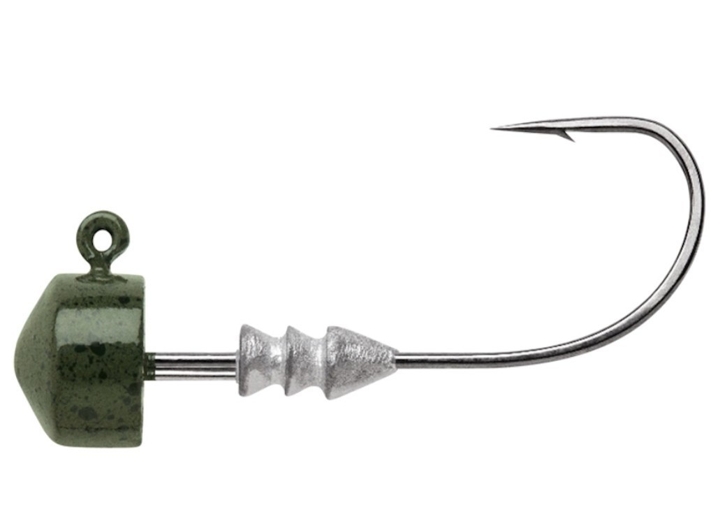 VMC Ned Rig Jighead Green Pumpkin 3.5g #1/0 4pc-Predator Fishing Terminal Tackle