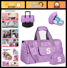 Personalized Initial Travel Bag for Women Teens - Perfect Weekend Gift Ideas