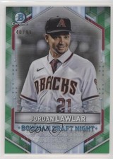 2021 Bowman Draft Night Green Refractor 40/99 Jordan Lawlar #BDN-4 9hx