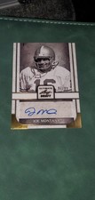 2022 Leaf Metal Draft Joe Montana 97/99  Auto Card Pa-jm1