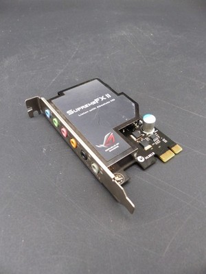 ASUS SupremeFX II Soundkarte   High-Definition ROG PCIe Karte