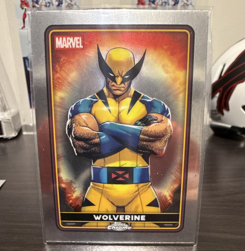 2025 Topps Chrome Marvel Deadpool #5 Wolverine Trading Card