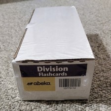 Abeka Division Flashcards (Brand New)