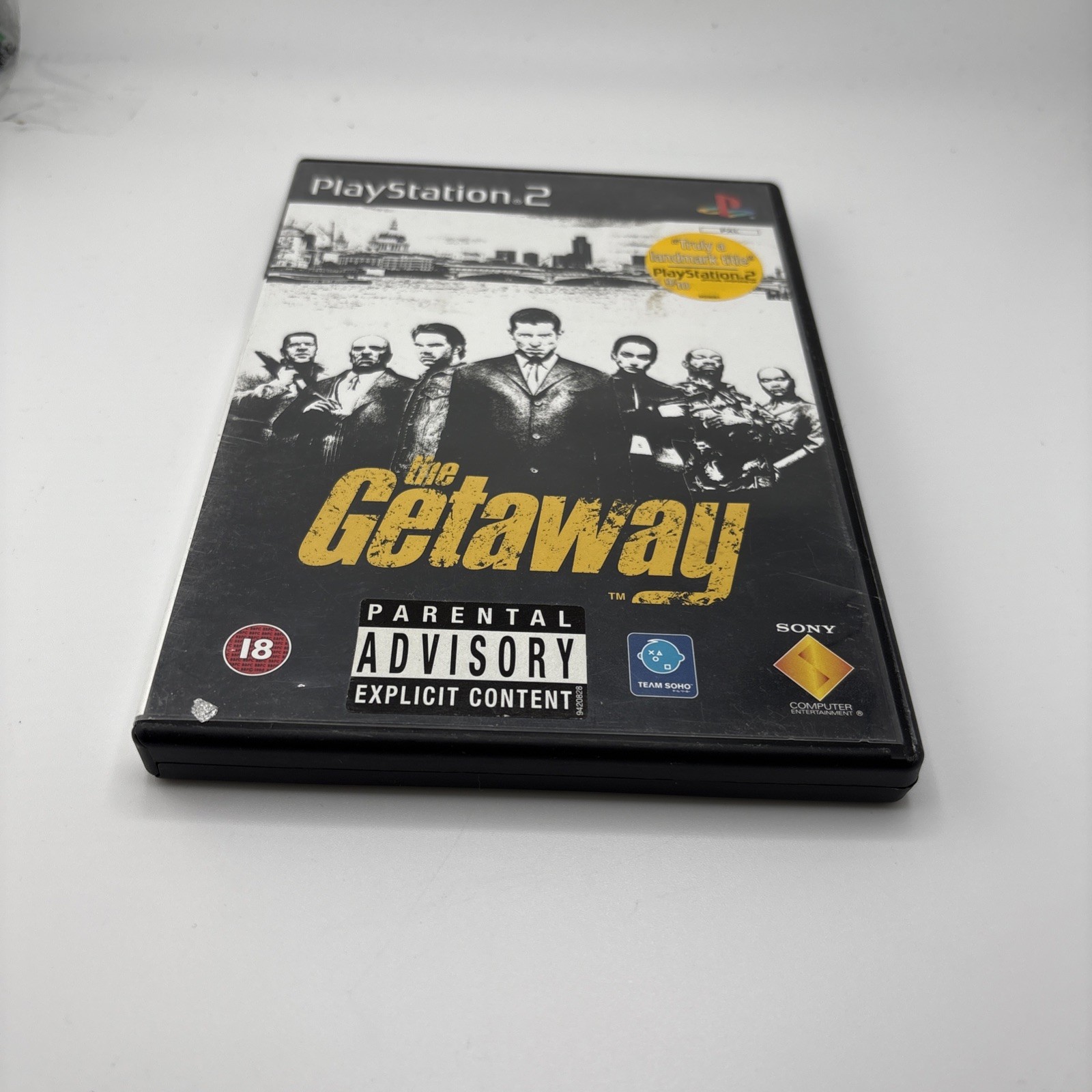 The Getaway  [PlayStation 2] [PS2] [UK PAL with MANUAL + MAP