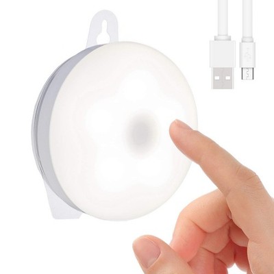 Rechargeable Touch Light, DIY Stick Anywhere Led Night Light Touch Lamp Tap L...
