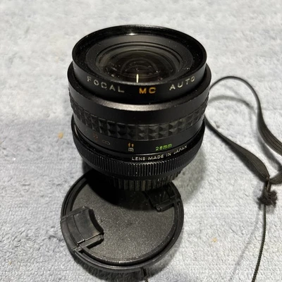 Focal MC Auto Lens 1:2.8 28mm Pentax Mount - Lens Made In Japan - Image 1 of 4