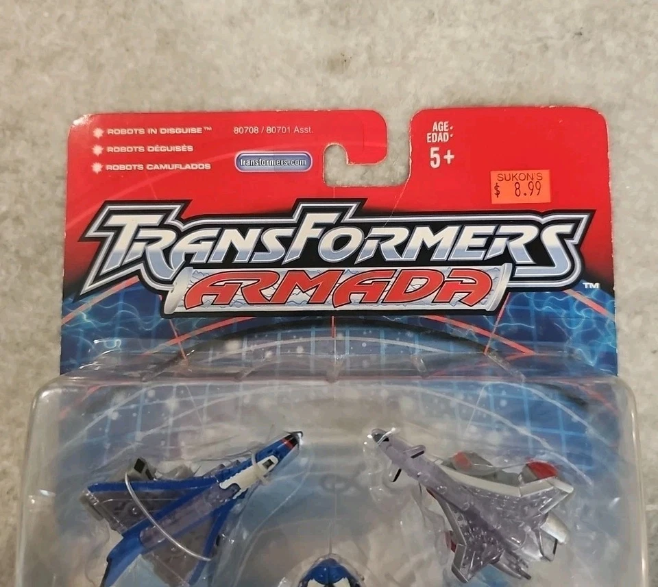 Transformers - Armada - AIR DEFENSE Mini-Con Team - 2002 - New on Card - Image 2 of 4