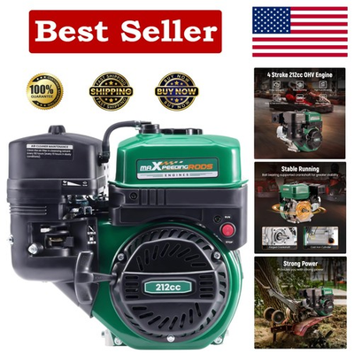 #ad Powerful 7HP 212cc OHV Engine with Low Oil Shut off for Safe Operation $230.97