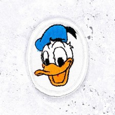 Vintage Donald Duck Patch   70s Disney Iron-On NOS