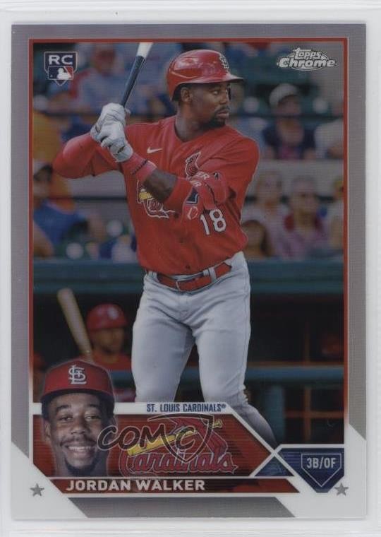 2023 Topps Chrome Refractor Jordan Walker #209 10vy