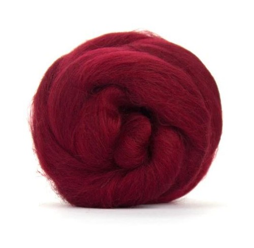 Red Pink Wool Roving - Merino Fibre for Spinning Needle & Wet Felting 3D Art 😊 - Picture 4 of 13