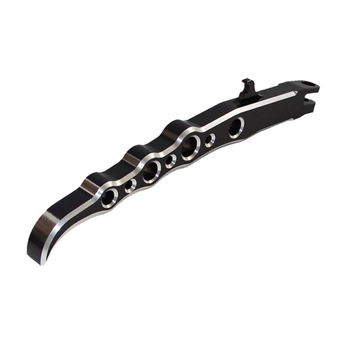 Black Exotic Kickstand Side Stand Support For Boulevard M109R VZR1800 2006-2021 - Picture 5 of 7
