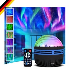 Nordlicht Projektor LED Sternenhimmel mit 7 Effekten für Schlafzimmer & Party
