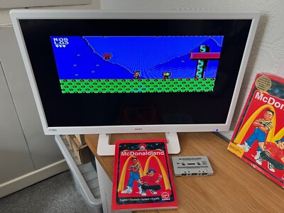 Virgin McDonaldLand Commodore 64 Kassette - funktionstüchtig - ️Retro Geschenkidee ️