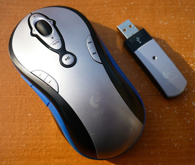 Logitech MediaPlay 11 Button Wireless Mouse /w Receiver #3 - EXC CONDITION