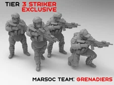 Turnbase Miniatures Modern MARSOC Grenadiers USMC Special Forces Marines Spectre