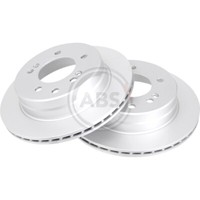 A.B.S. 2X Bremsscheibe Hinten 307 BelüFtet FüR Ssangyong Rexton Gab_