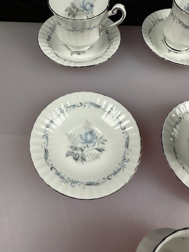 4 x Paragon Morning Rose Coffee Cups and Saucers 2 Sets Available - Picture 5 of 6
