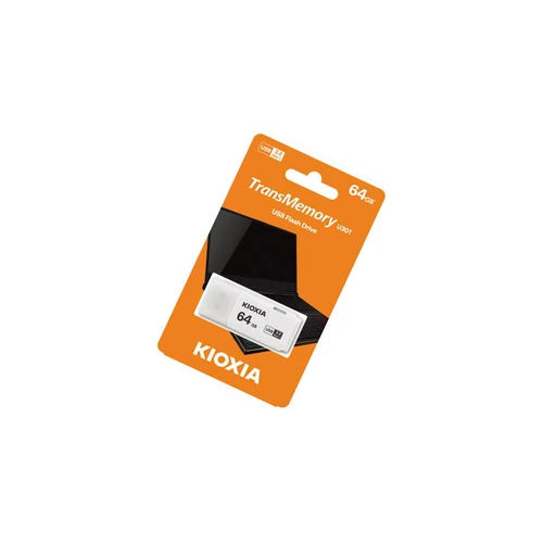LU301W064GG4 Pendrive USB 3.0 64GB USB A HAYABUSA Color: White KIOXIA