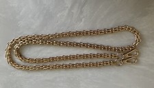 GENERIC GOLD TONE HANDBAG PURSE CROSSBODY/SHOULDER CHAIN STRAP