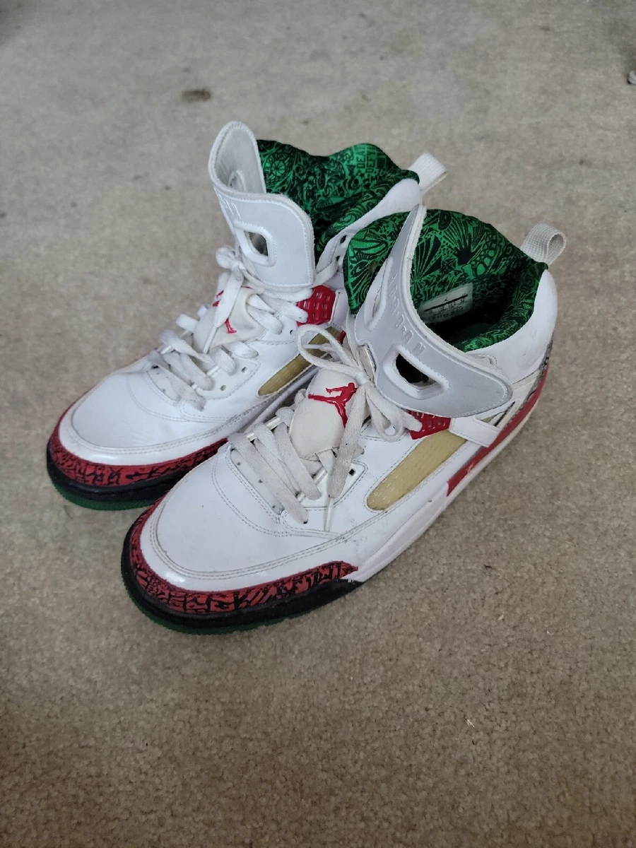 Green and hotsell red jordans