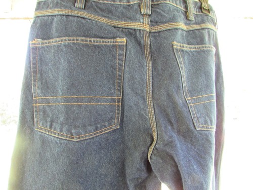 Jesse James Dark Denim Jeans 38x34 14 oz Heavy Weight Cotton Slightly Used - Picture 11 of 11