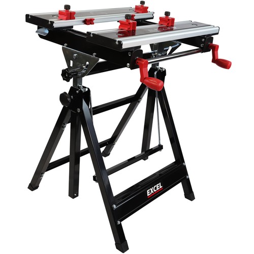 Heavy Duty Portable Workmate Folding Tilting Work Bench Stand Height