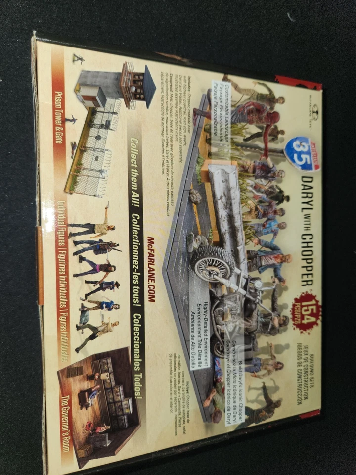 McFarlane Toys The Walking Dead TV Series: Daryl Dixon with Motorbike Action... - Image 2 of 2